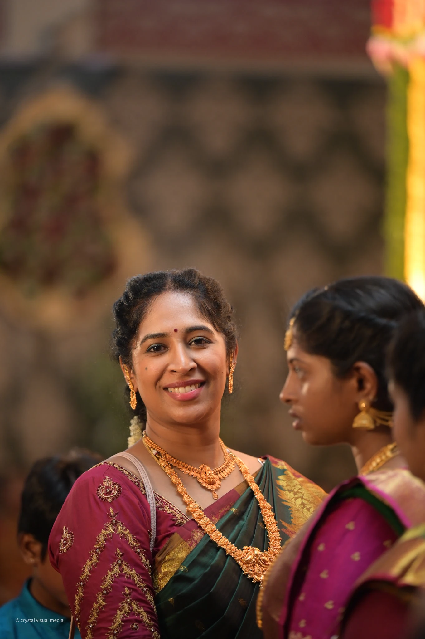 Groom's grand entry at a destination wedding.