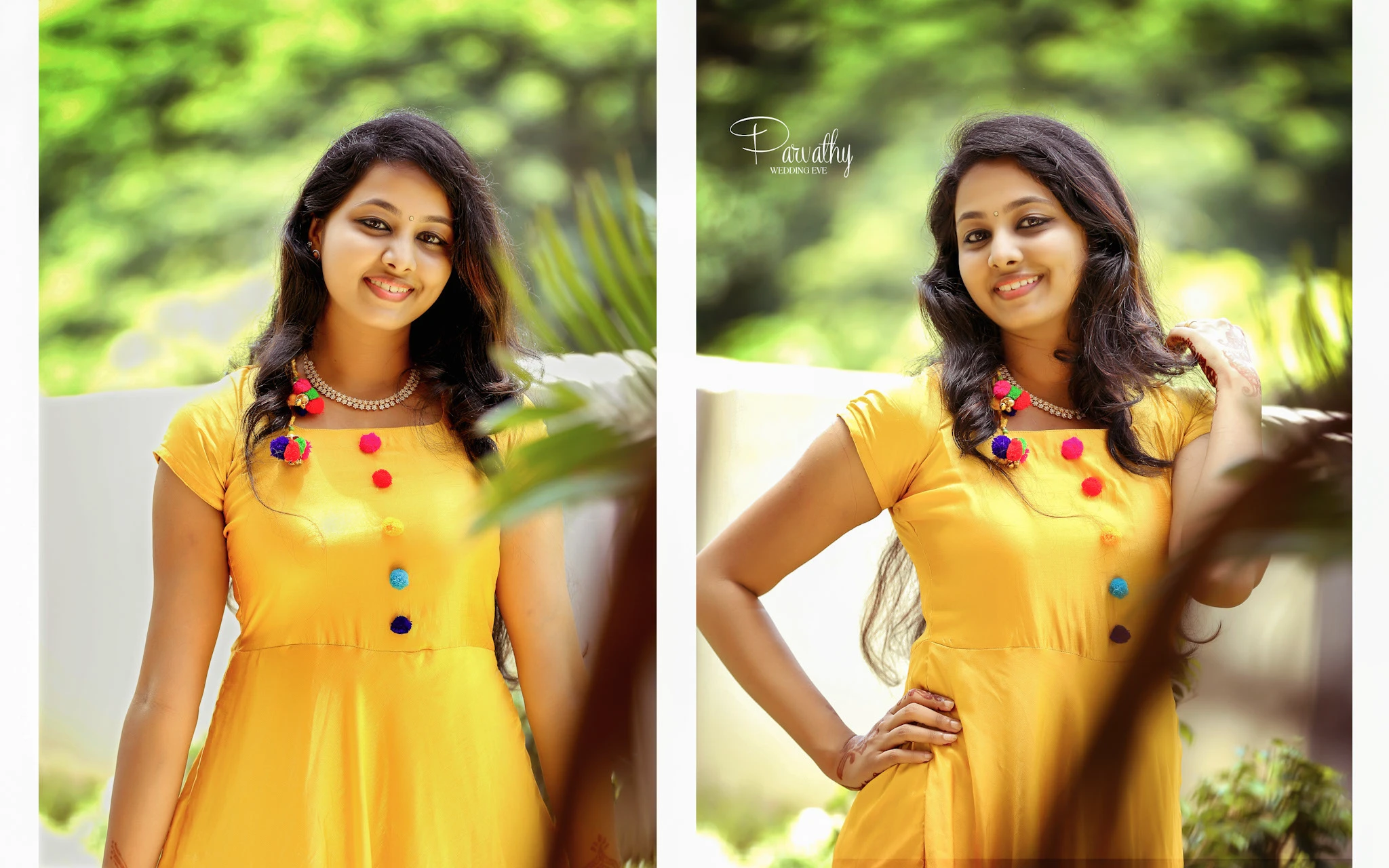 Artistic shot of a bride at a Palakkad wedding.